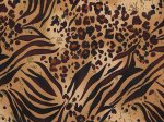 Gold/Brown Animal Print Knit (image for) Gold/Brown Animal Print Knit