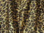 Cheetah Print Stretch Velvet Fabric (image for) Cheetah Print Stretch Velvet Fabric
