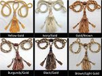 Tassel Tiebacks with Mini Tassels and Details (image for) Tassel Tiebacks with Mini Tassels and Details