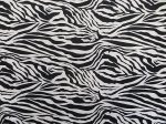 Black/White Zebra Print Fabric Knit (image for) Black/White Zebra Print Fabric Knit
